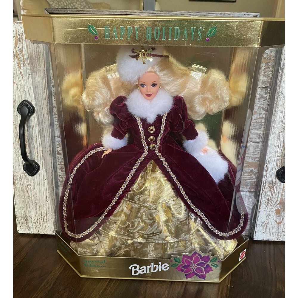 Happy Holidays Special Edition 1996 Barbie Doll 15646 Caucasian Blond NEW SEALED